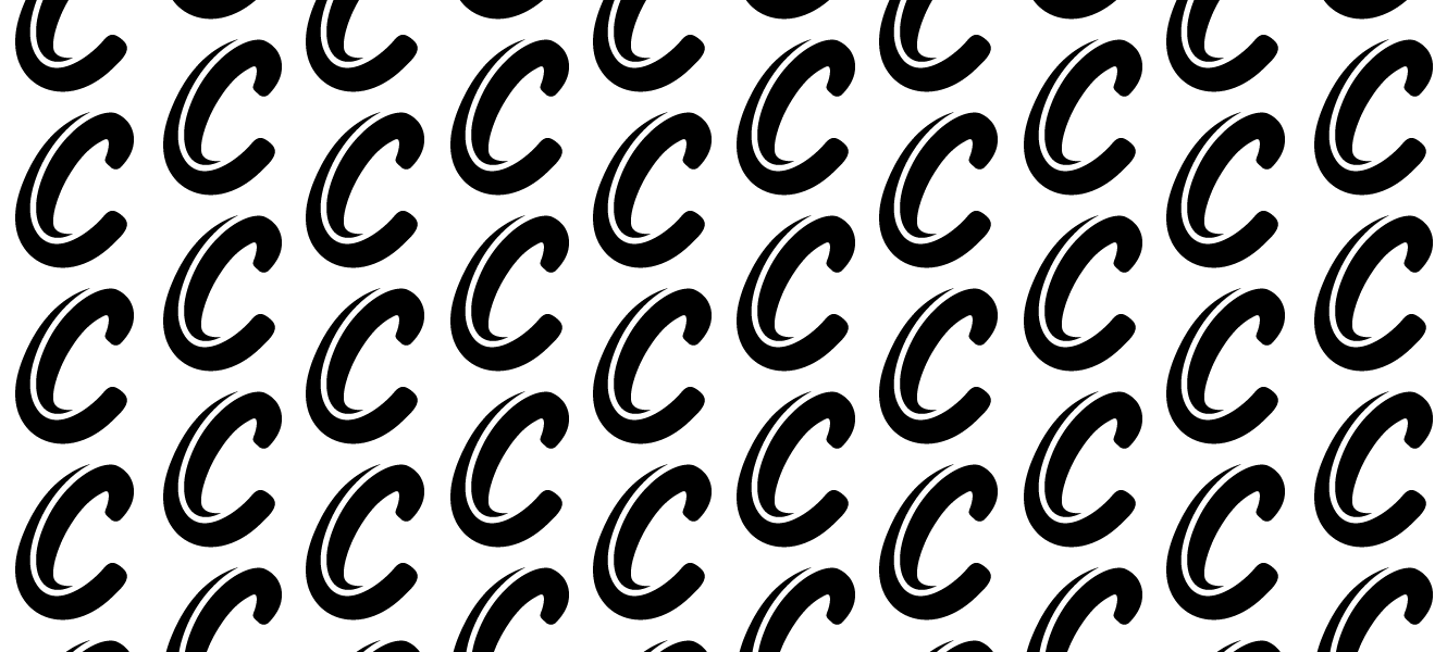 pattern of logo c
